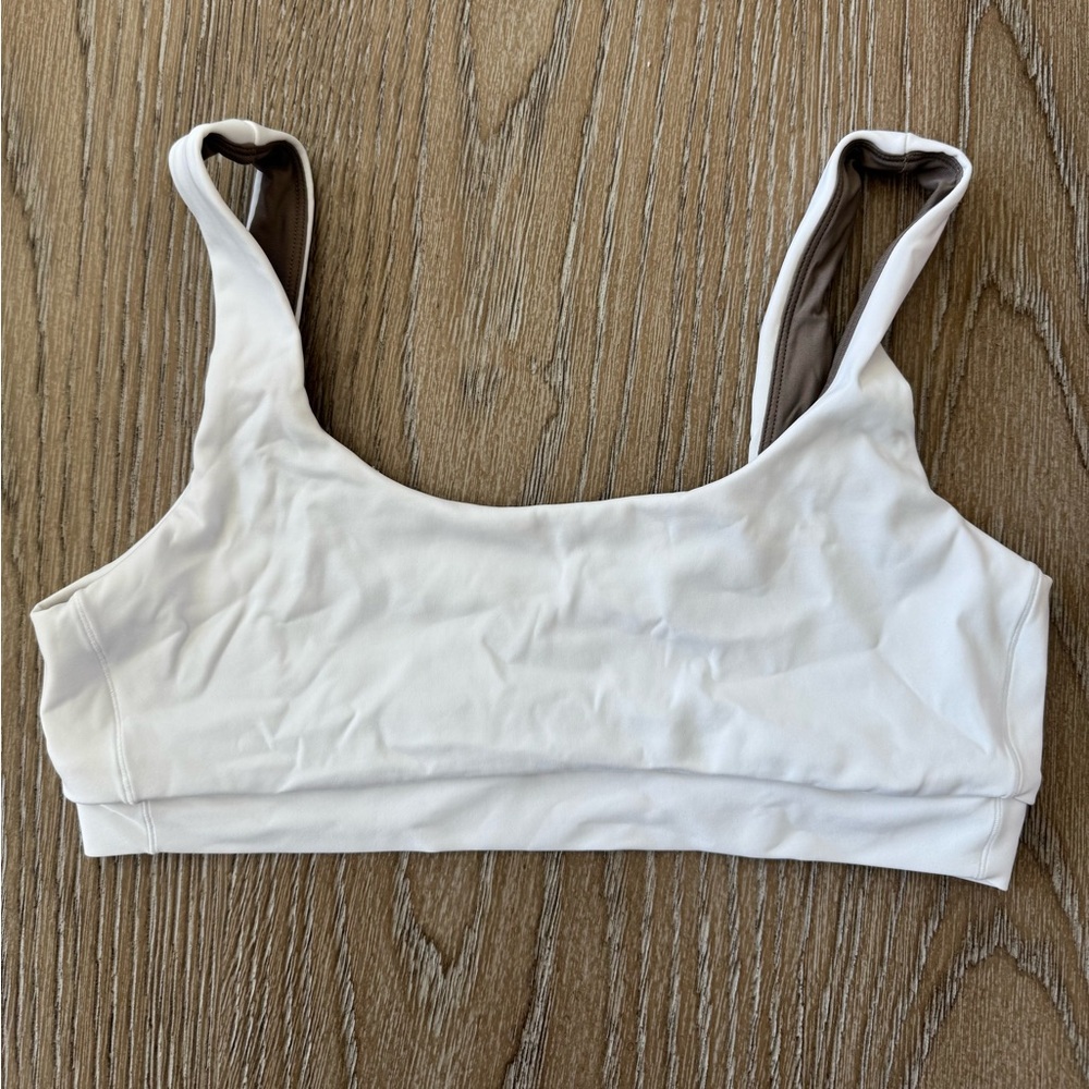 Women's LOF Double Scoop Top size XL - white
